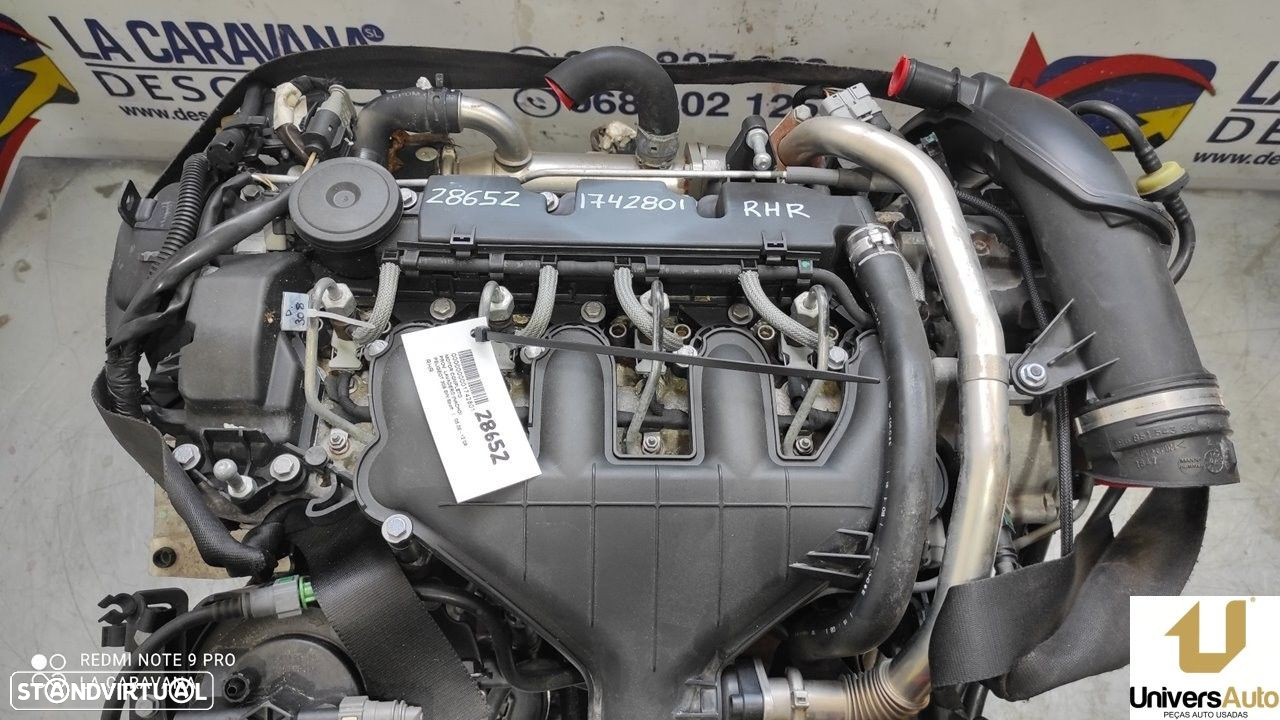 MOTOR COMPLETO PEUGEOT 308 SW 2008 -RHR - 12