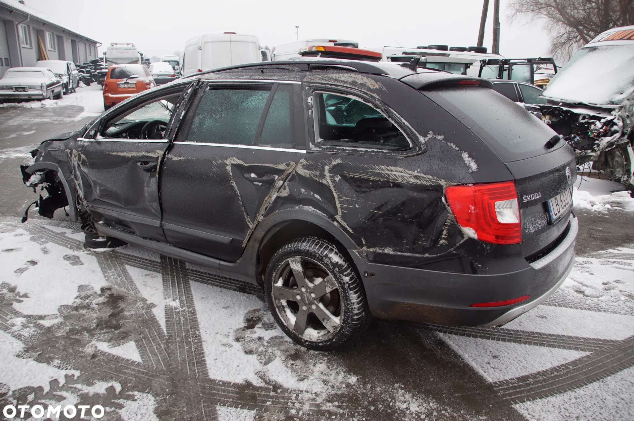 SKUP AUT MOTOCYKLI LIPNO 692324777 POJAZD NA CZĘŚCI SKODA SUPERB SCOUT 4X4 2.0 TDI 170 CFGB SKRZYNIA AUTOMAT PQS 2014R STACJA DEMONTAŻU POJAZDÓW AUTOSTROISZ LIPNO BOREK 14A ZŁOMOWANIE KASACJA ZŁOM ZŁOMOWISKO - 17