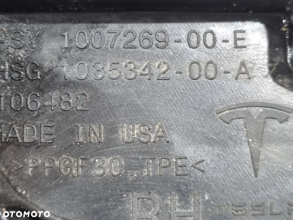 TESLA MODEL S WLOT POWIETRZA KIEROWNICA LEWA PRAWA 1007269-00-E 1007268-00-E - 8