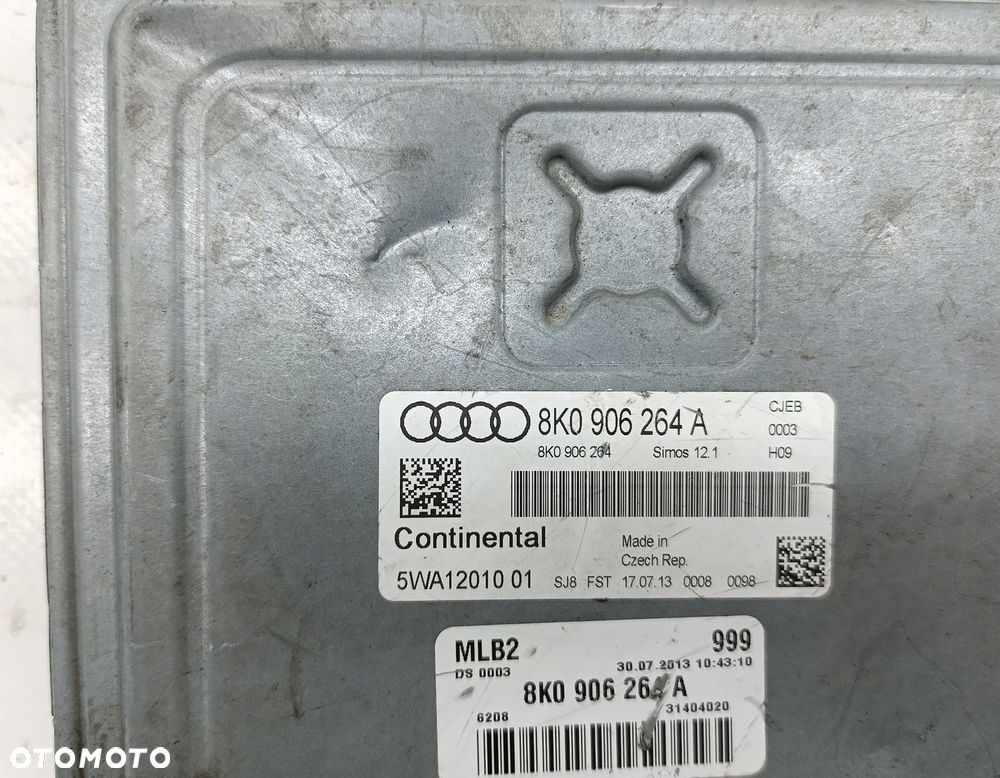 KOMPUTER SILNIKA STEROWNIK AUDI A4 B8 1.8 TFSI 8K0906264A - 2