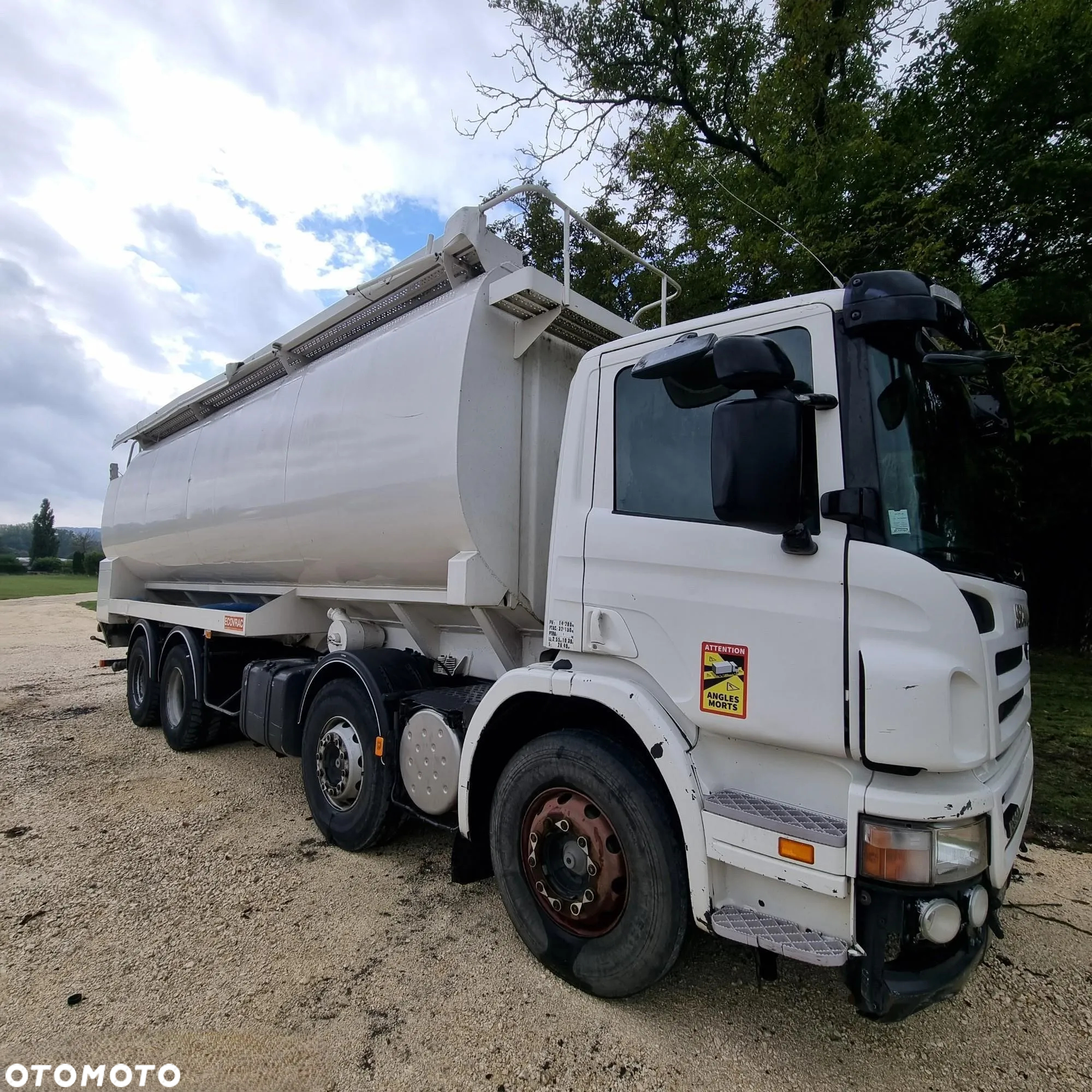 Scania 8x4 Paszowóz 6 Komorowy ECOVRAC /Cysterna Spożywcza - 2