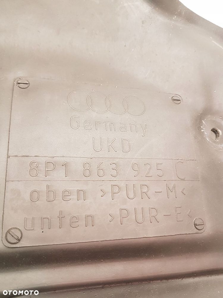WYGŁUSZENIE ŚCIANY GRODZIOWEJ AUDI A3 8P 8P1863925 - 7