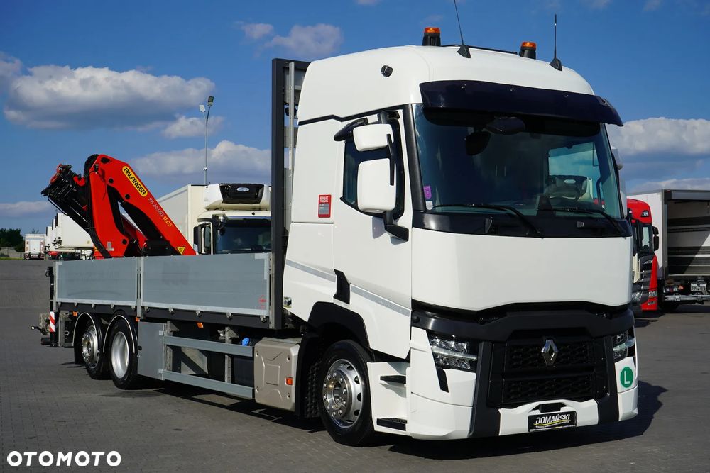 Renault / T 480 / 6 X 2 / SKRZYNIOWY + HDS / PALFINGER PK 24.001 / PILOT / OŚ SKRĘTNA - 10
