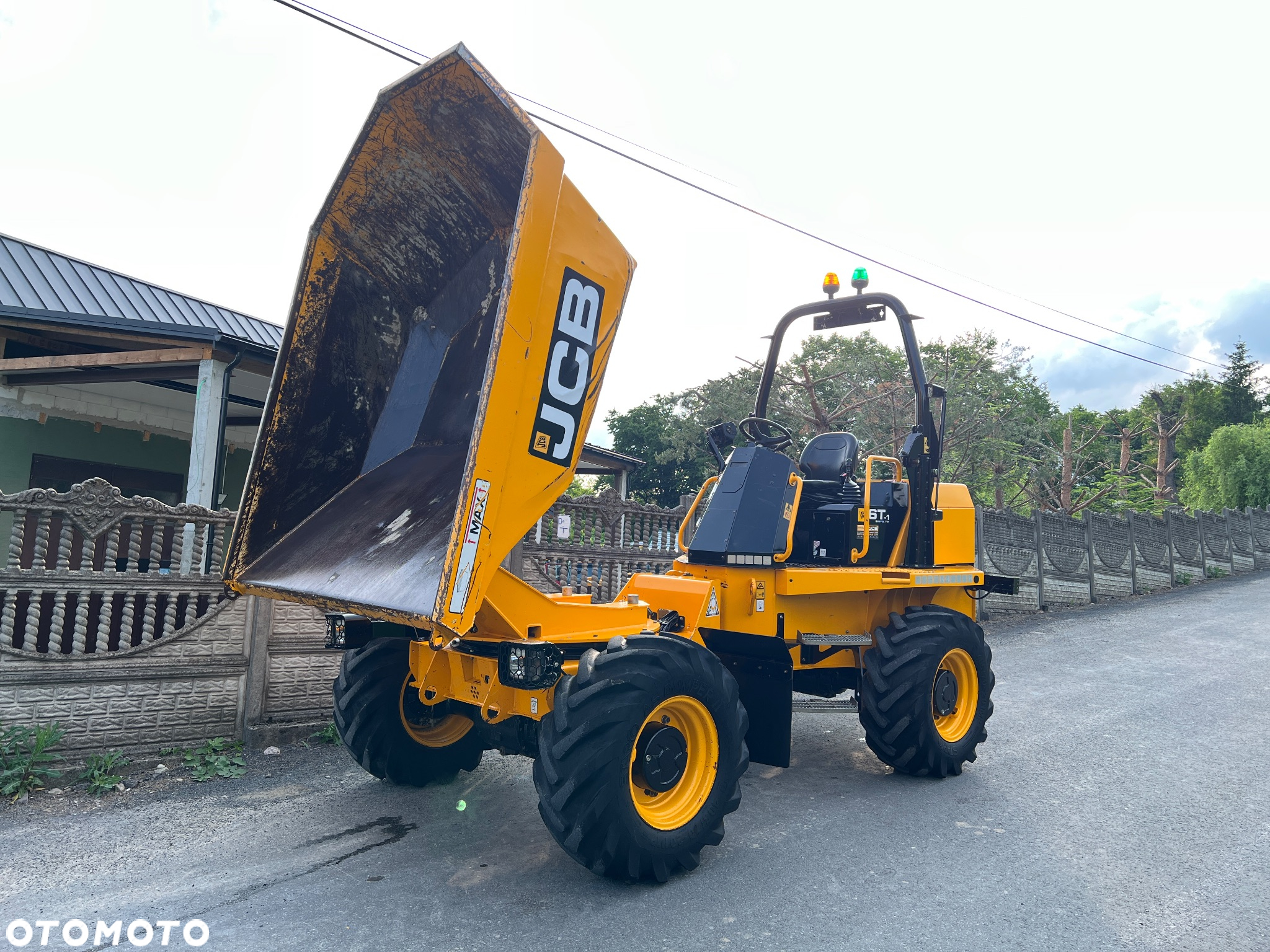JCB 6T-1 ST * Wozidło Budowlane Obrotowe JCB 6 Ton * JAK NOWE * 1050 Godzin * - 14