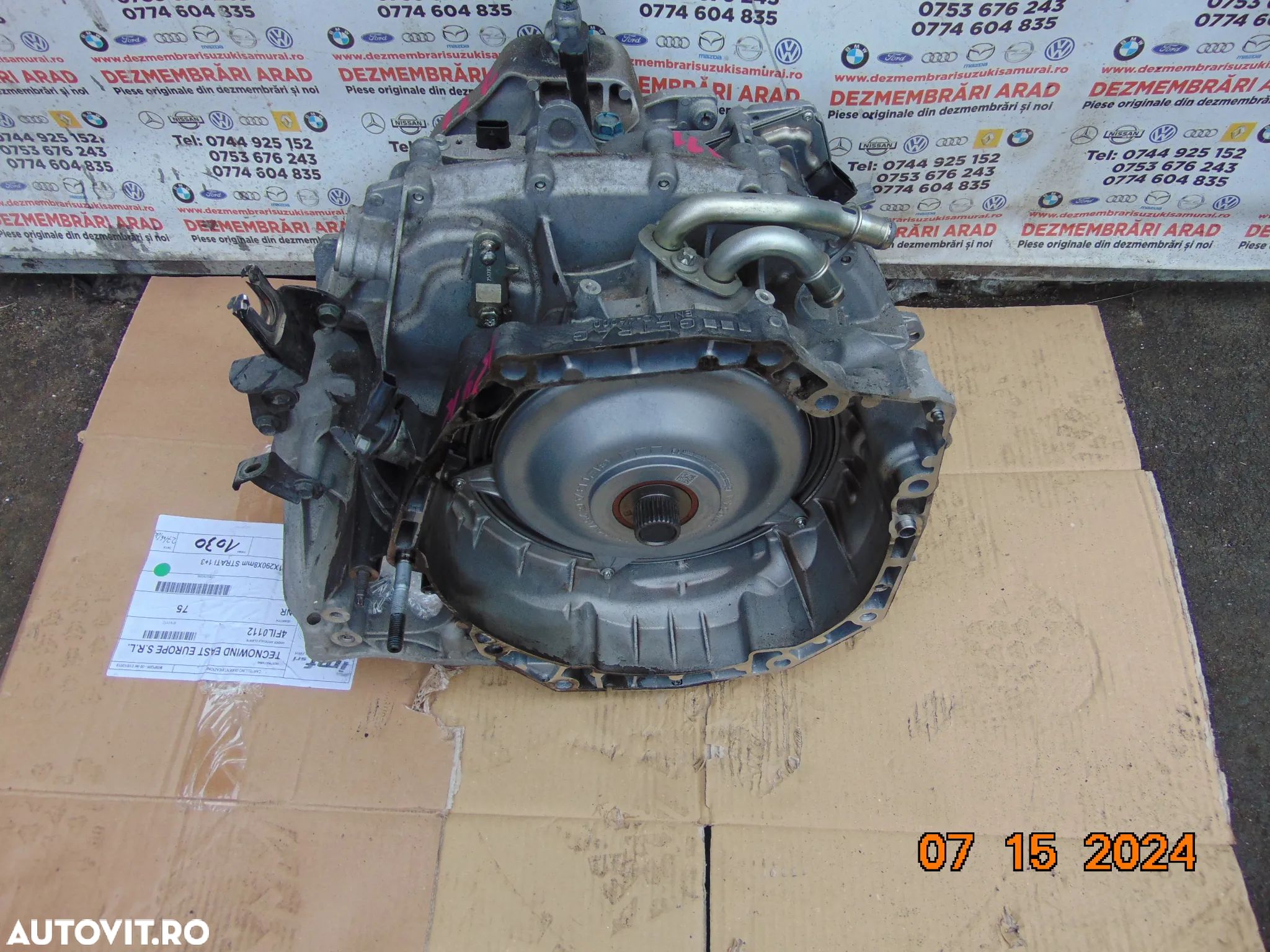 Cutie automata Nissan Qashqai j11 1.5 Renault Scenic 4 juke kadjar 2015-2022 cod dw5003 cod 320102850r - 1