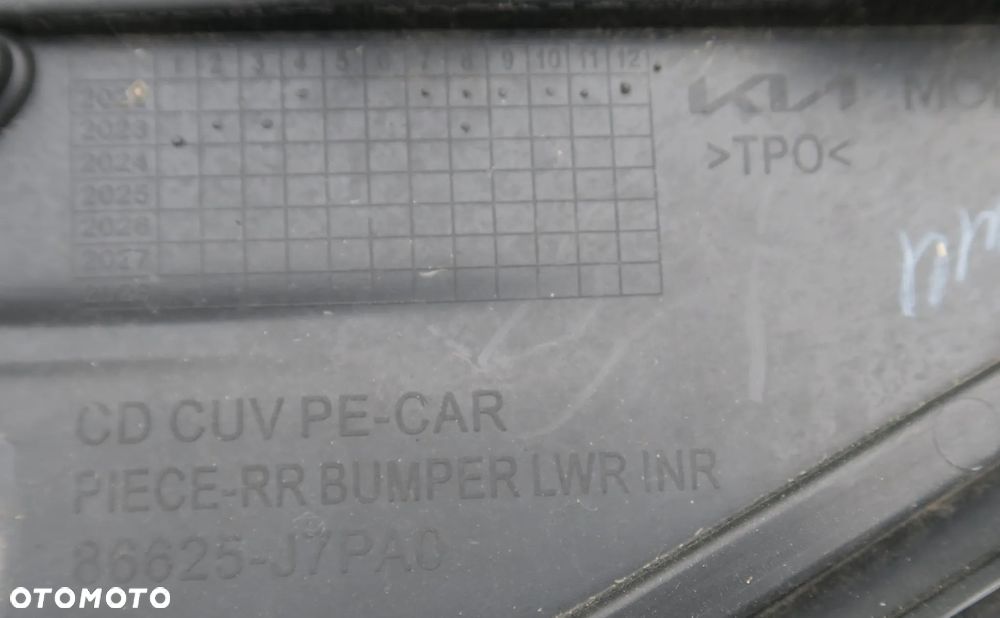 KIA X-CEED Lift 2022 - zderzak tył kratka spoiler chromy dyfuzor ORYGINAŁ - 10