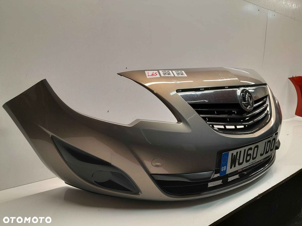 } ZDERZAK PRZÓD PRZEDNI OPEL MERIVA B II 2 Z40W SZAMPAŃSKI PIASKOWY - 2