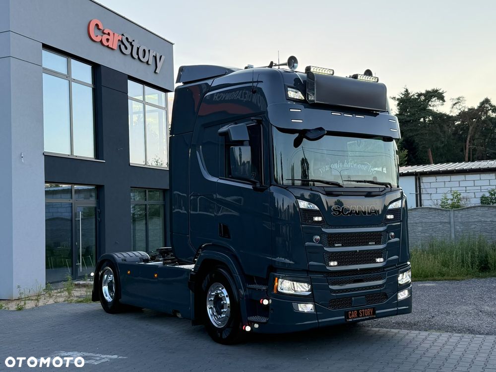 Scania R500/PODUSZKA P+T/HYDRAULIKA/RETARDER/SKÓRY/FULL LED/SPROWADZONA/ - 3