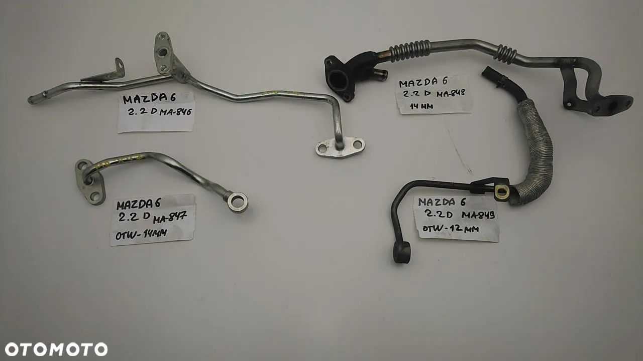 MIX KIA HYUNDAI TOYOTA NISSAN ROVER JAGUAR MAZDA RURKA TURBOSPRĘŻARKI - 15