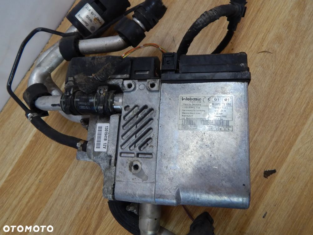 Webasto ogrzewanie postojowe grzałka AUDI Q7 4L a6 A8 D3 Touareg 03-15  Łuków części - 2