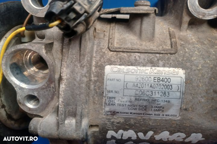 Compresor AC 92600EB400 MX1253 Nissan Navara D40 [2005 - 2010] - 4