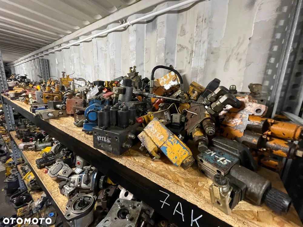 Pompa hydrauliczna Silnik hydrauliczny Rozdzielacz hydrauliczny Zemek Kostka Liebherr Cat Zeppelin Schaeff Terex Etec Eder koparki ładowarki Duży wybór! - 5