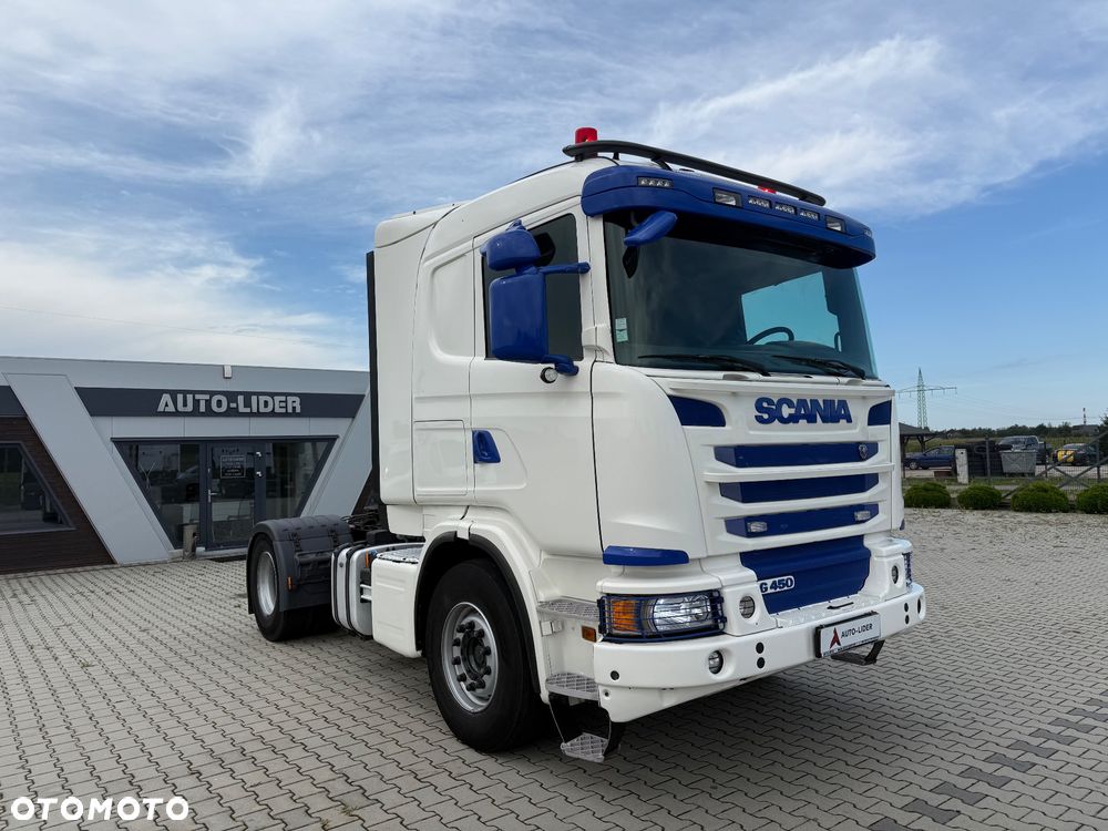 Scania G450 / WERSJA BUDOWLANA / NISKA KABINA / WYSOKIE ZAWIESZENIE / HYDRAULIKA / Z FRANCJI / STAN BDB / / / - 3
