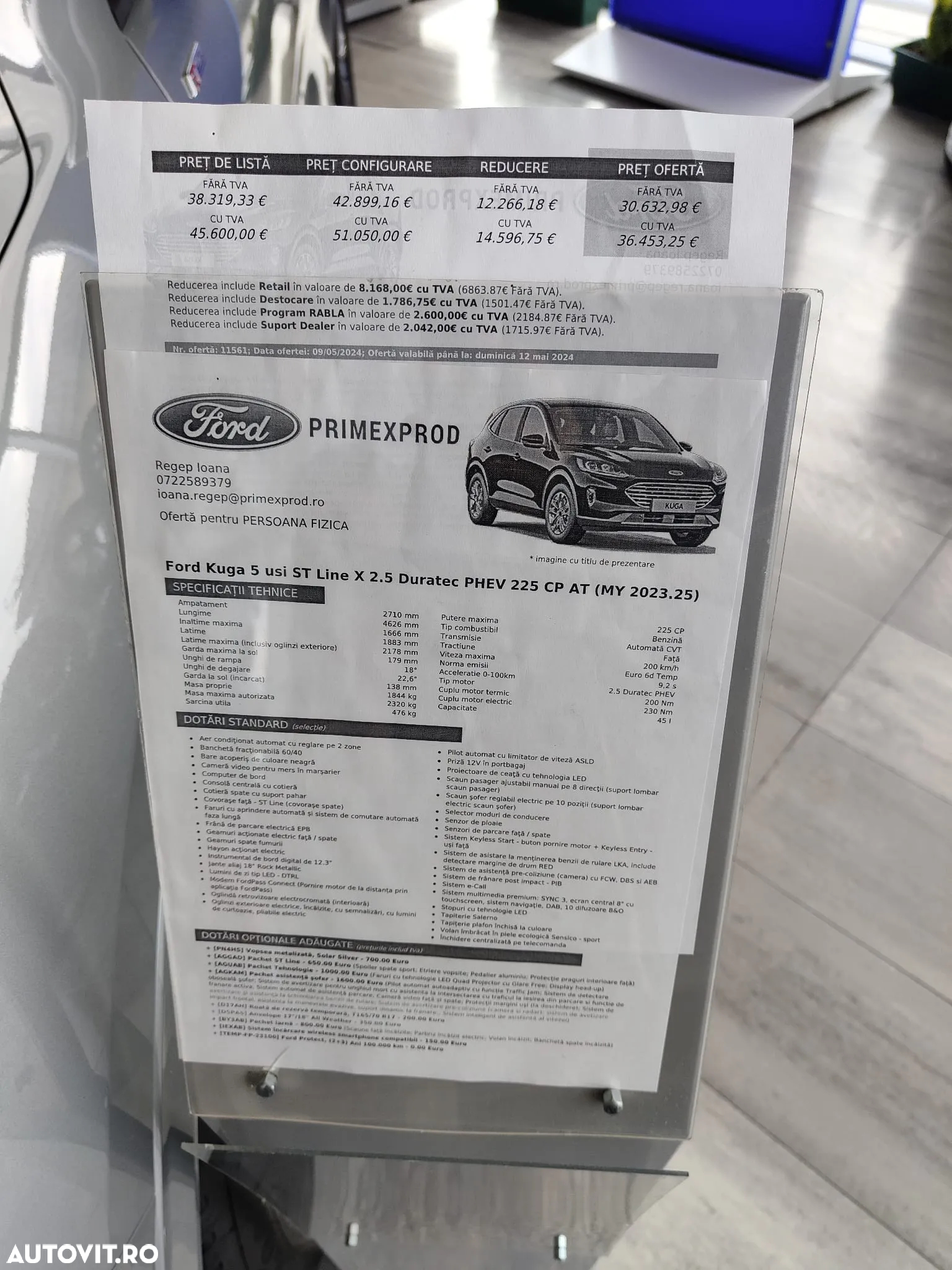 Ford Kuga 2.5 Duratec PHEV ST Line X - 14