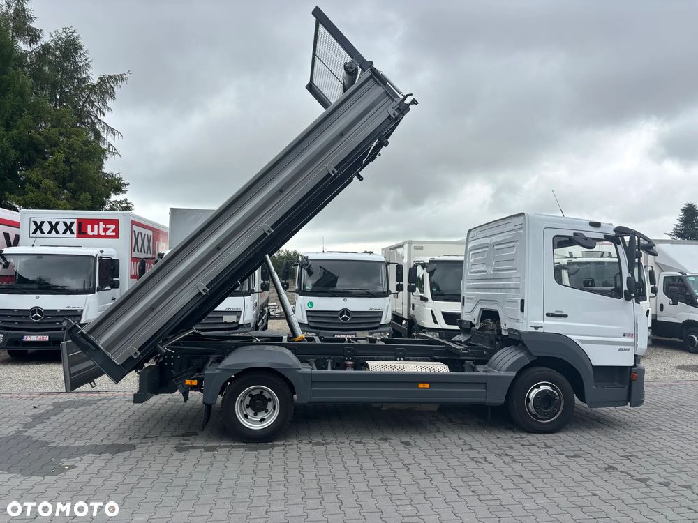 Mercedes-Benz Atego Krótki rozstaw osi Wywrot Kiper Blokada mostu Hakowiec Skibicki King  818 821 921 1018 1221 1218 1224 1523 1527 - 16