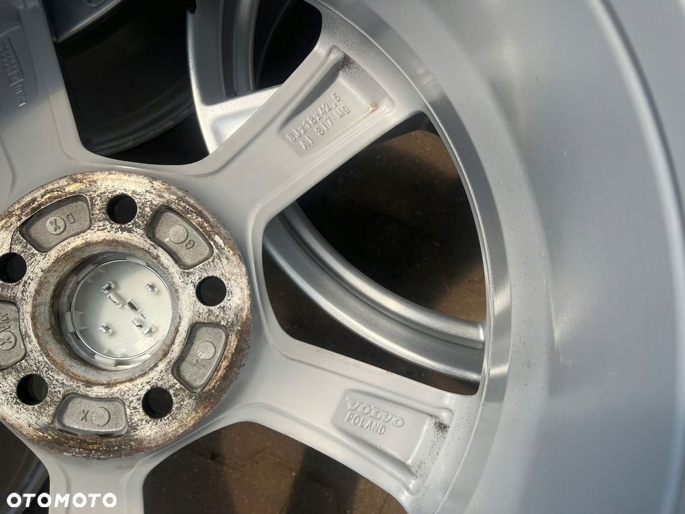 KOMPLET FELG FELGI ALU VOLVO V60 V90 S60 S90 XC40 18 ET42,5 ORYGINALNE - 13