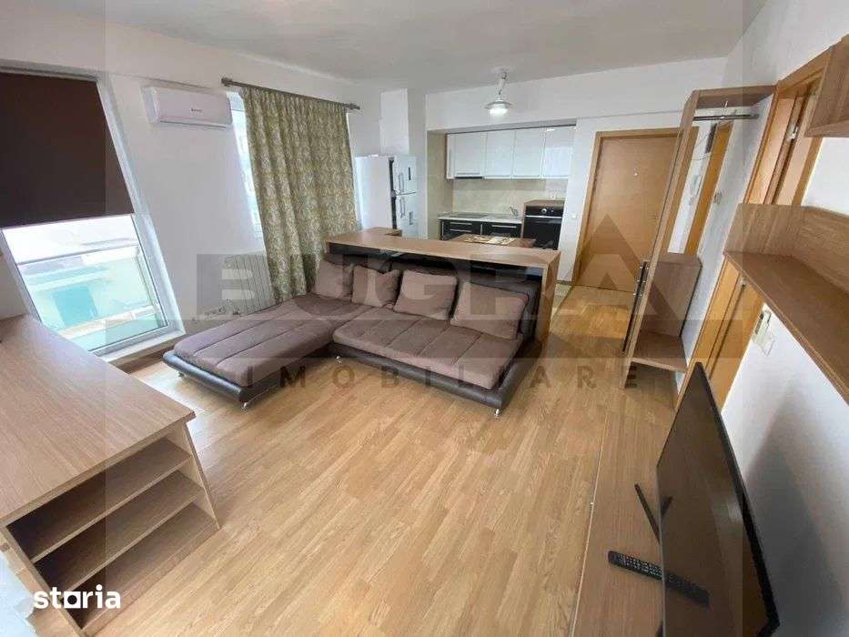 Apartament 2 camere, 52 mp, etaj intermediar, parcare, zona Viva City — fotografia 3