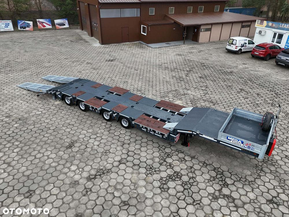 Inny 4 OSIOWA NACZEPA NISKOPODWOZIOWA Z ZAGŁĘBIENIAMI NA KOŁA! NAJAZDY HYDRAULICZNE - 21
