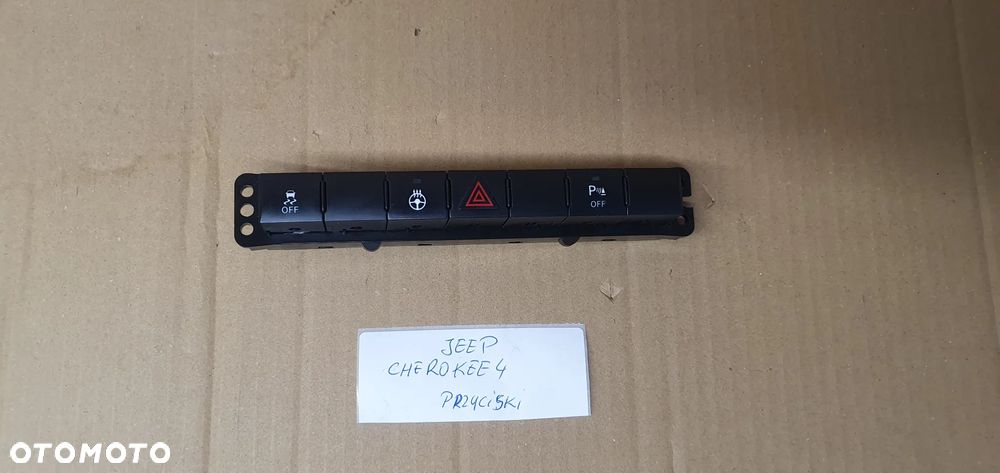 Przełącznik włącznik świateł awaryjnych Jeep Grand Cherokee IV WK2 P56046290AB - 1
