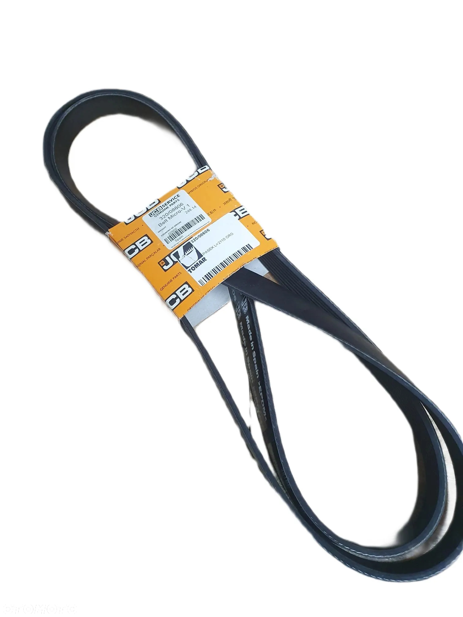 Pasek alternatora L=2110 JCB 320/08606 ORG - 3