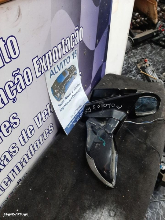 espelho retrovisor Polo 2003 elétrico  esquerdo - direito - 2