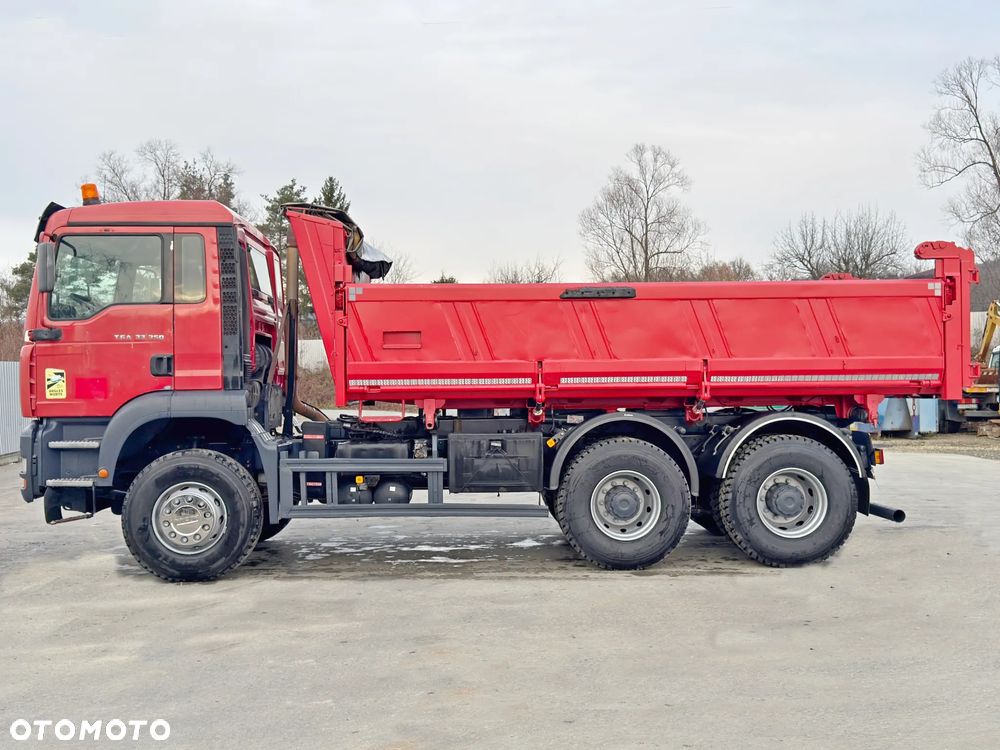MAN TGA 33.350 * WYWROTKA 5,20 m + BORDMATIC * STAN BDB - 6