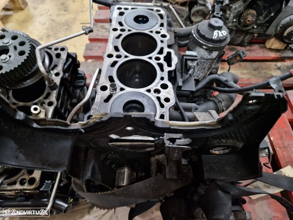 Bloco armado usado BKP 2.0 TDI 140CV VW PASSAT B6 PISTÕES BIELAS CAMBOTA - 5