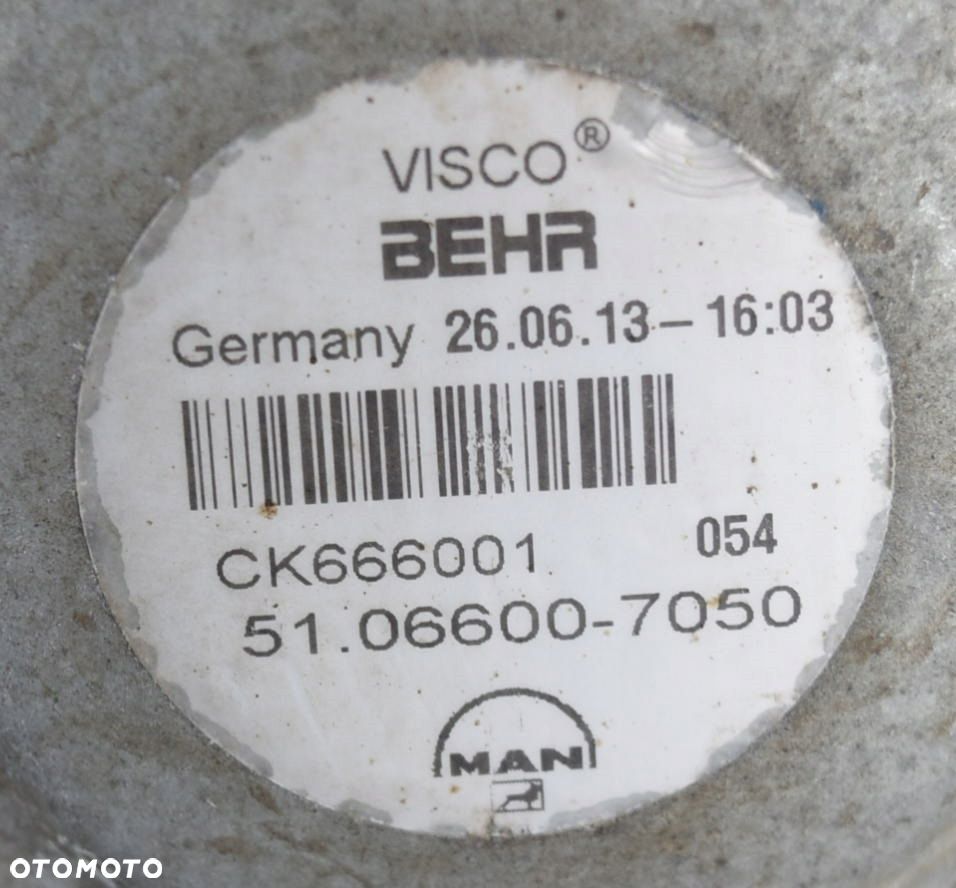 SPRZĘGŁO WISKOTYCZNE VISCO WISKO MAN TGX TGS EURO6 - 3