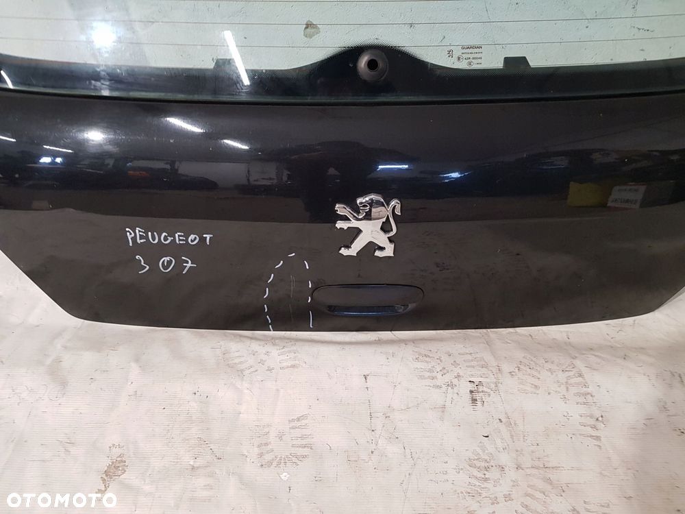 klapa bagażnika tył peugeot 307 lift exld eu hb 3d - 5