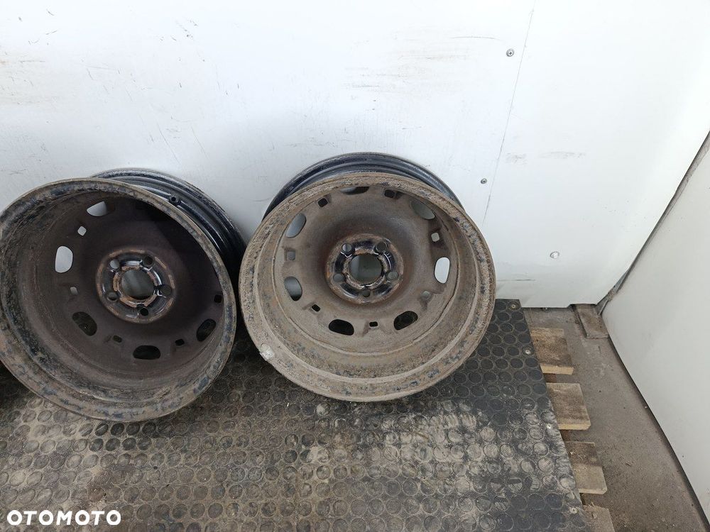 FELGI STALOWE KOMPLET 14 SKODA FABIA I KBA43815 - 11