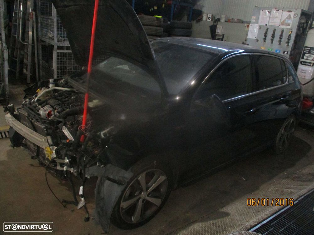 Carro MOT: EB2DTS HNY CXZVEL:  MC6 PEUGEOT 308 2 2015 1.2 PURETECH 131CV 5P PRETO GASOLINA - 3