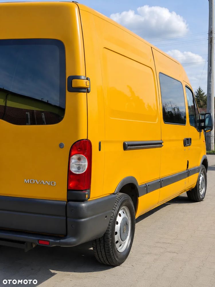 Opel MOVANO 2.5CDTI L2H2 Kamera cofania Hak Potwierdzony Przebieg - 25