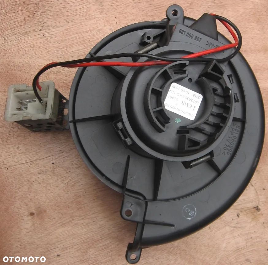dmuchawa wentylator ASTRA II OPEL DELPHI - 1