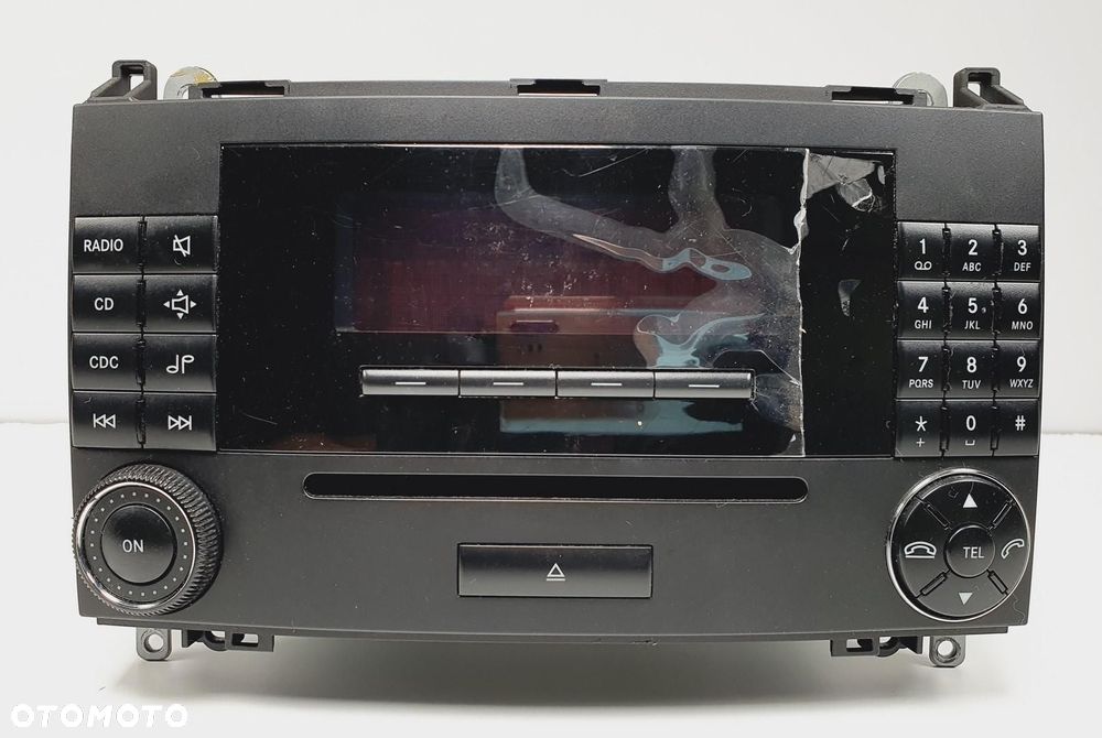 RADIO CD MERCEDES W169 A1698206189 - 1