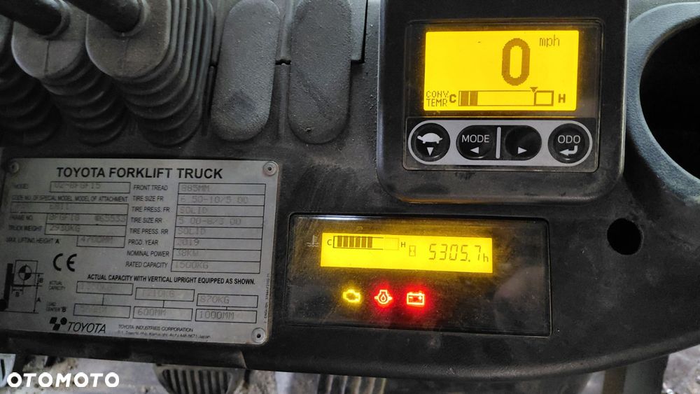 Toyota 02-8FGF15 TONERO 7.7M  5300MTG ZAMIANA - 15