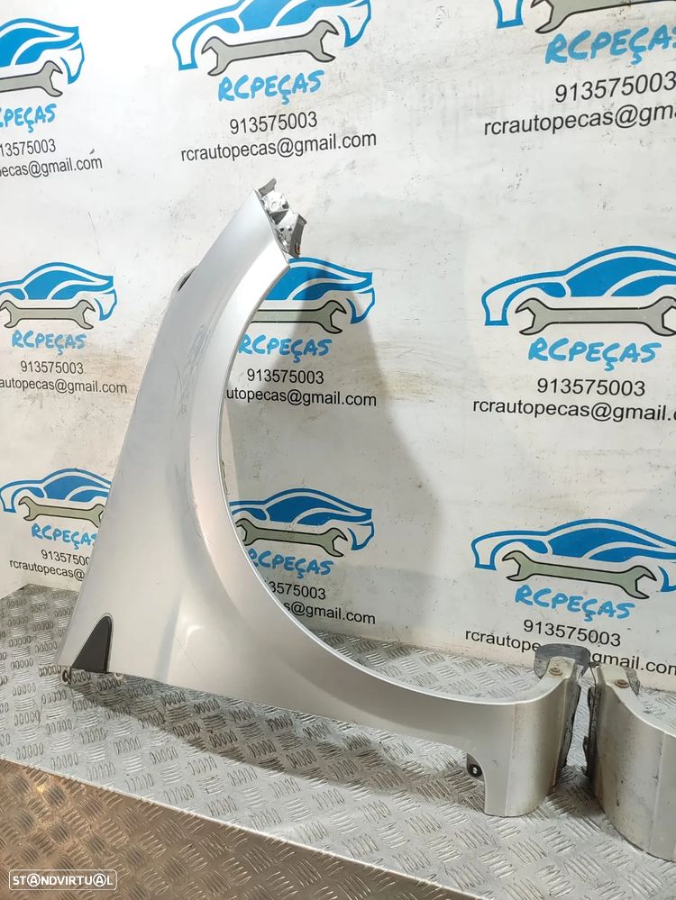 Frente Completa Renault Clio 3 Cinza - Mk3 Fase 2 - Parachoques | Farol | Simbolo | Guarda Lamas | Capo | Capot | Parachoque | Frontal | Guarda Lama | Farol | Radiador | Ventilador | Fibra - 27