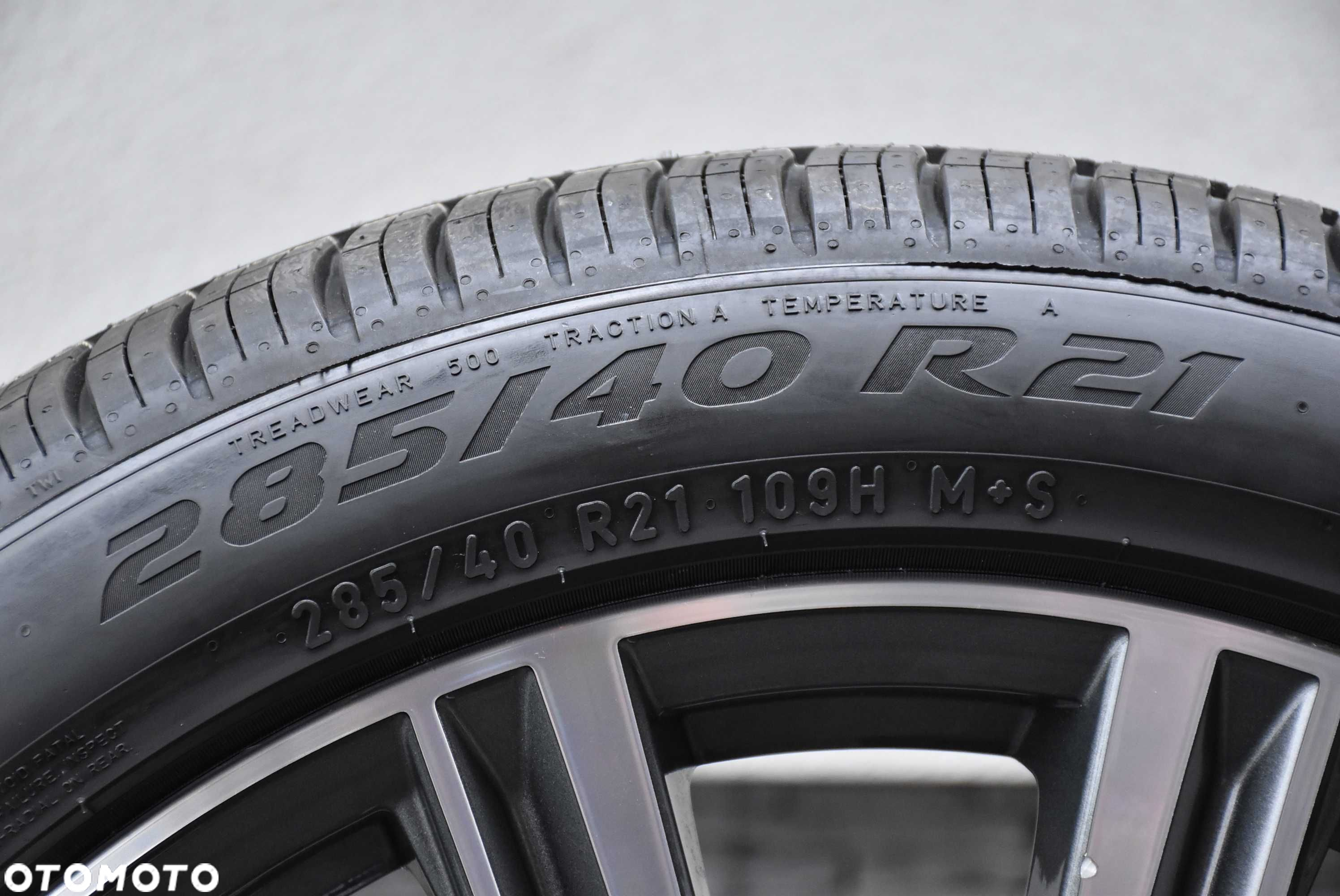 NOWE całoroczne koła OEM Audi Q7 SQ7 4M 21" Pirelli AO 2024r oryginał - 4