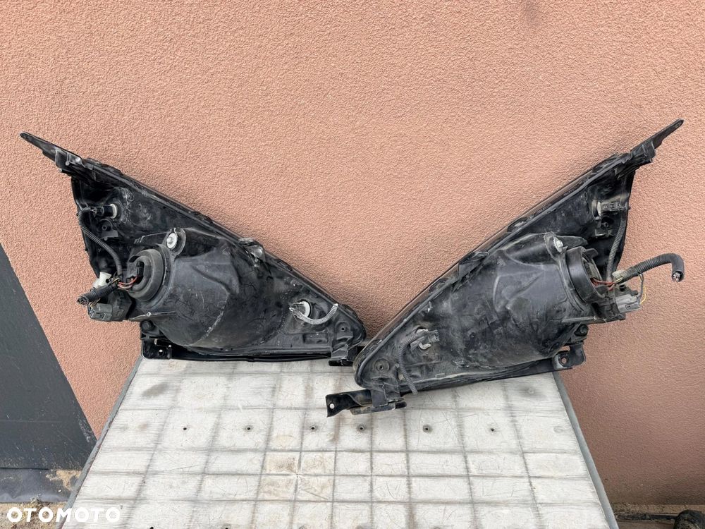 Lampa przednia HONDA JAZZ II KOMPLET EUROPA ORYGINALNE + ŚLIZGI - 4