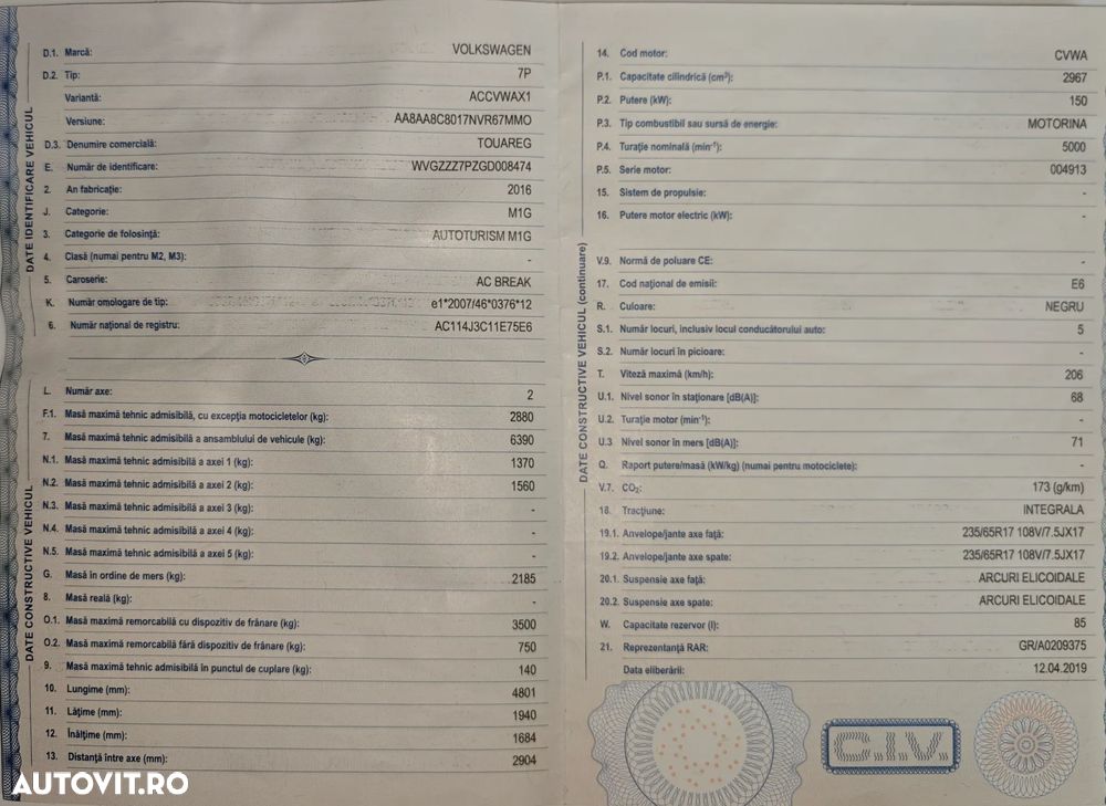 Volkswagen Touareg 3.0 V6 TDI Blue Motion DPF Automatik - 19