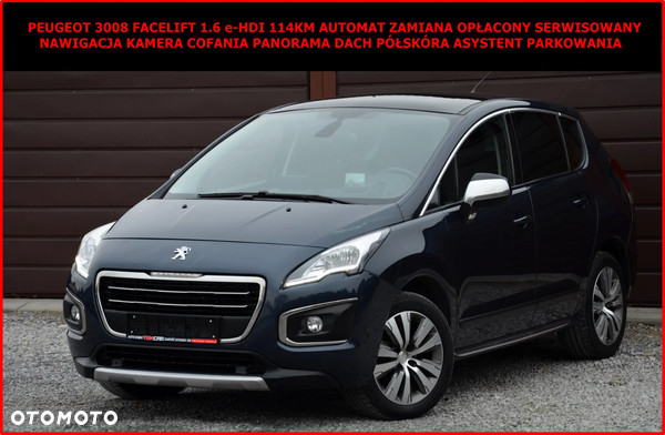 Peugeot 3008 e-HDi 115 ETG6 Stop&Start Allure