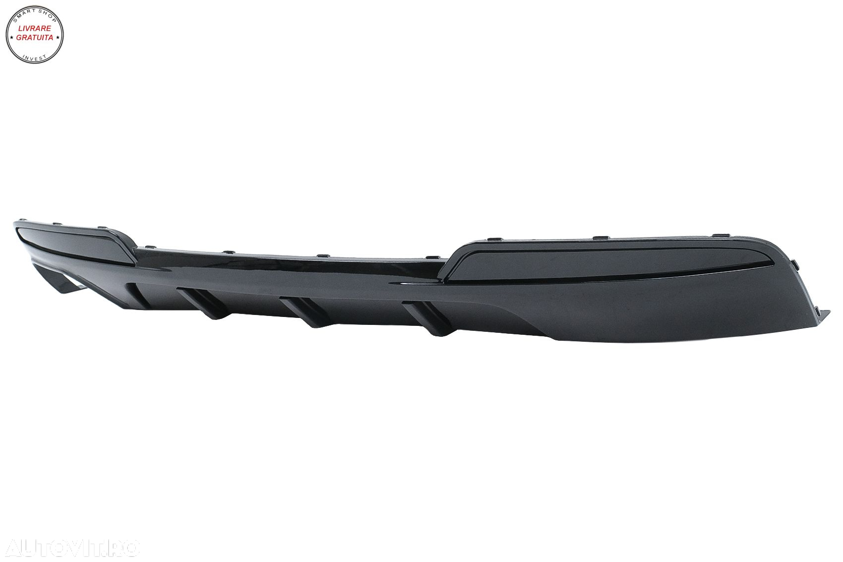 Difuzor de aer cu evacuare dubla stanga BMW Seria 5 F10 F11 (2011-2017) M-Performa- livrare gratuita - 5