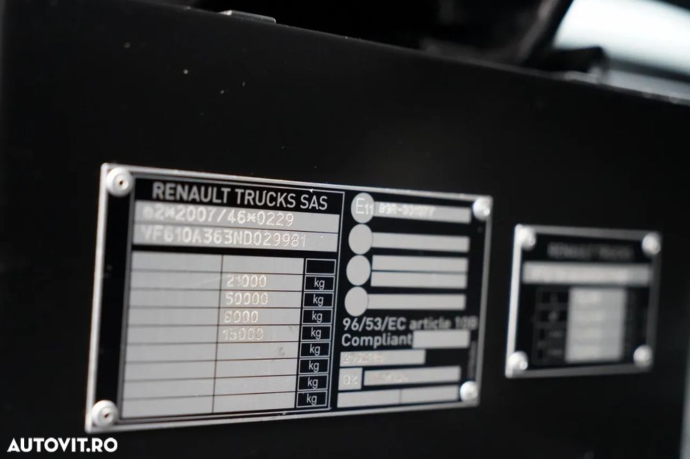 Renault T 520 / I-PARK COOL / 2021 - 37