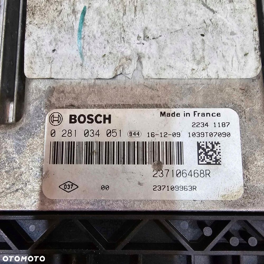 renault scenic iv talisman 1.6 dci bi turbo sterownik komputer silnika - 2