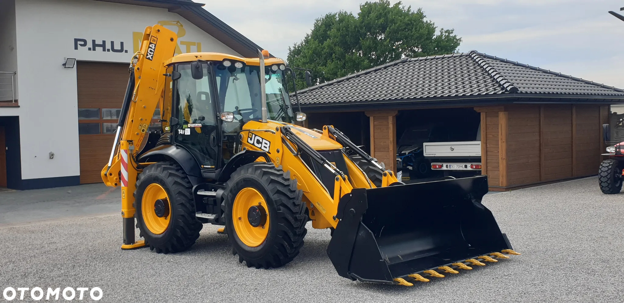 JCB 4CX rok 2018 full opcja sprowadzona 3850mtg. SUPER STAN! - 3