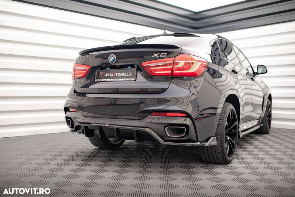 Pachet Exterior Prelungiri compatibil cu BMW X6 F16 M Pack Maxton Design - 14