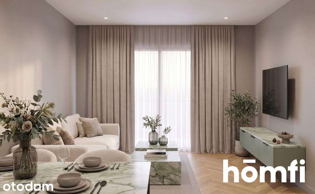 Przestronny apartament 3 pokojowy z dużą łazienką