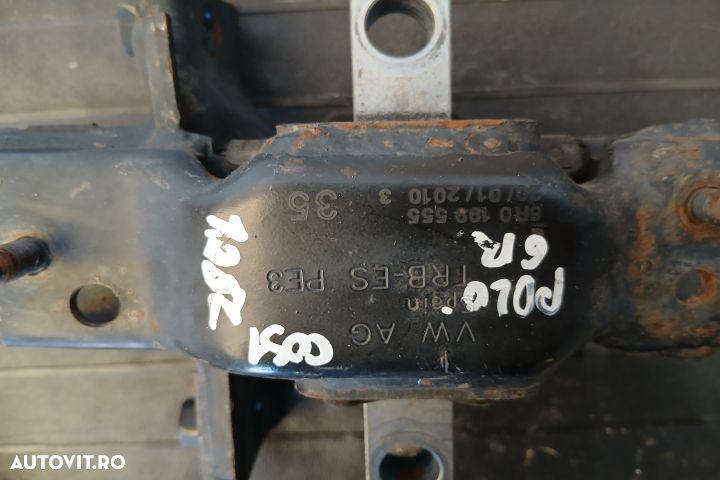 Suport motor stanga 6R0199555 6R0199555 Volkswagen VW Polo 5 6R [2009 - 3