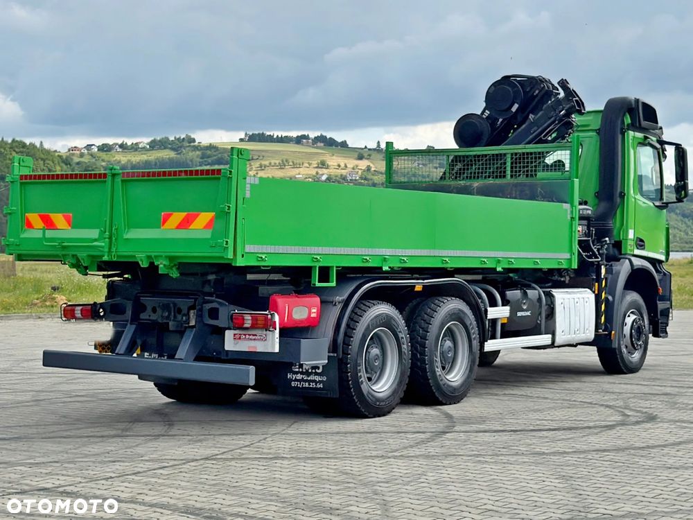 Mercedes-Benz AROCS 2636 * WYWROTKA 6,00 m * HIAB 122 ES - 3 HIPRO /6x4 - 7
