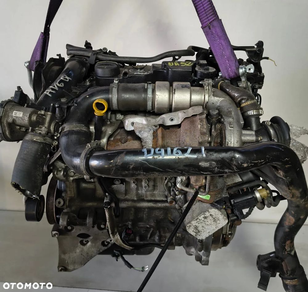 SILNIK KOMPLETNY VOLVO V40, V50 1.6D ,D4162T, D 4162 T - 12
