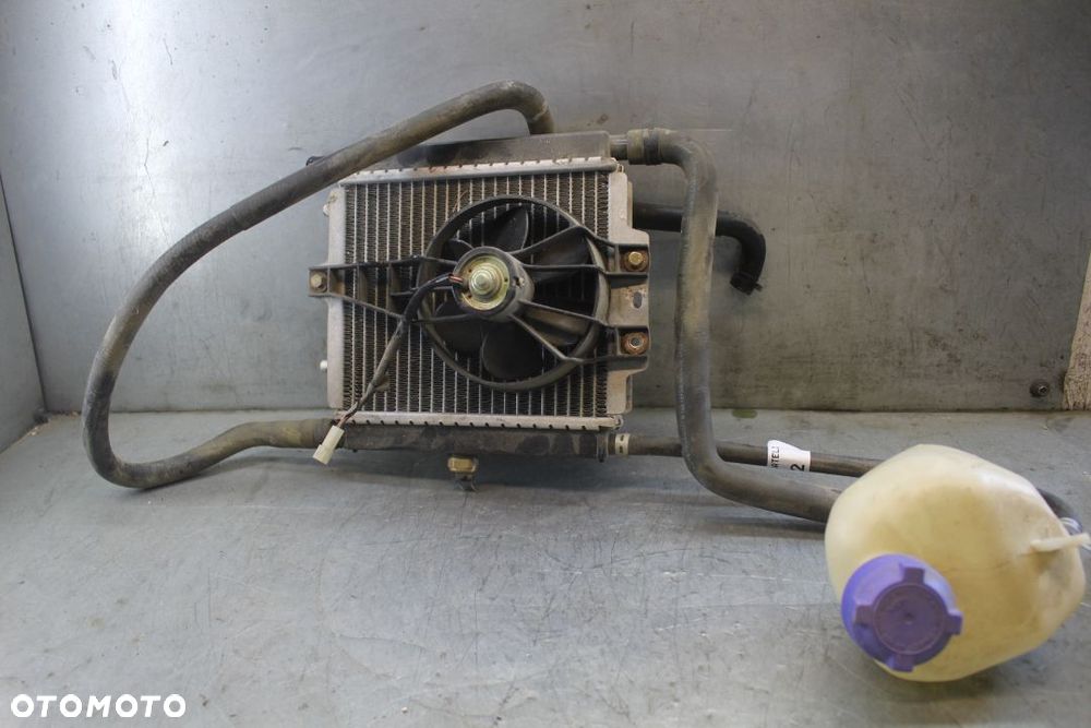 Peugeot satelis 2 II Chłodnica wentylator zbiornik wyrównawczy - 2